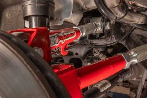 Chevrolet Camaro Control Arms - Rear - UMI Performance - Adjustable, Roto-Joints - Red - `16-`24